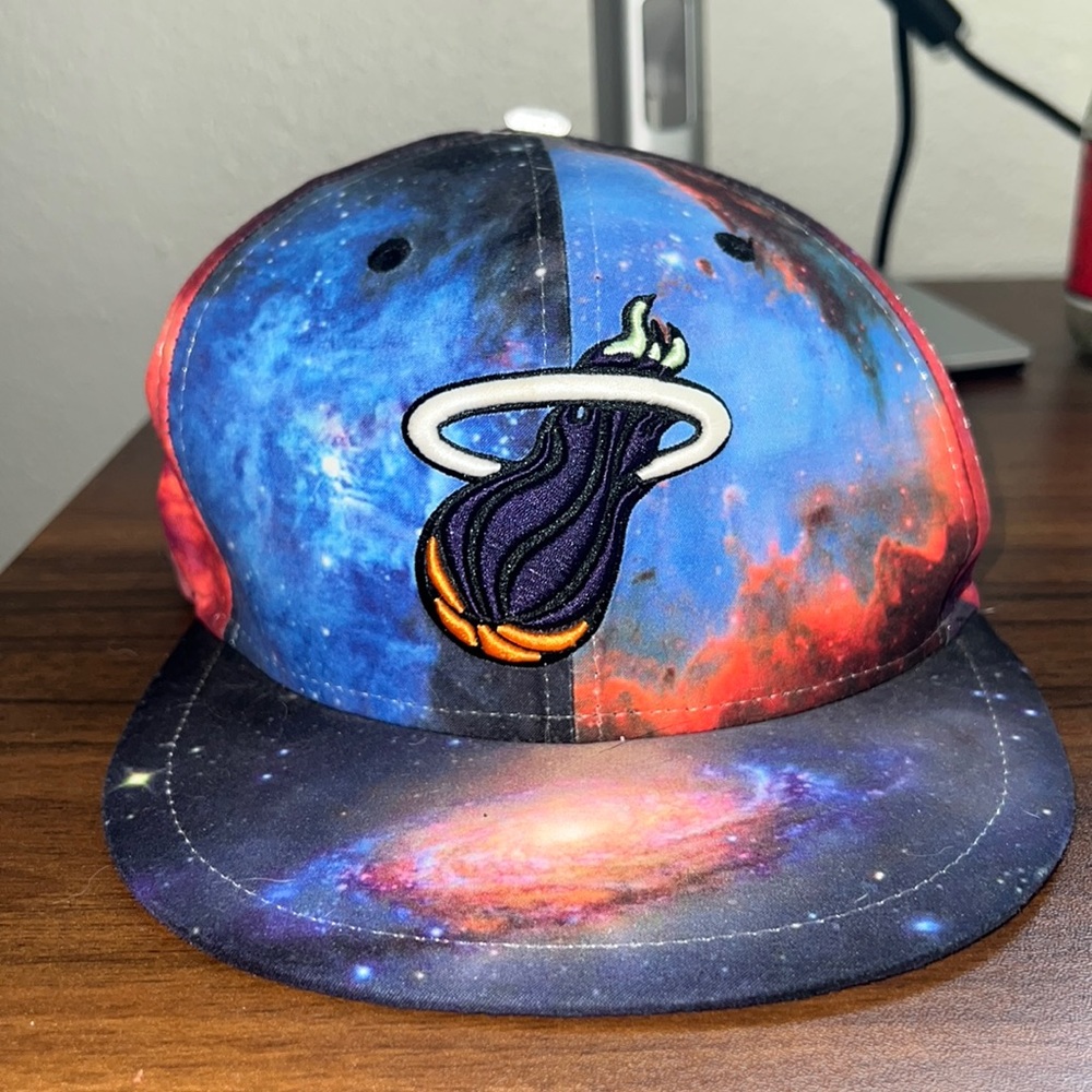 Miami Heat Fitted Hat 7 3/8